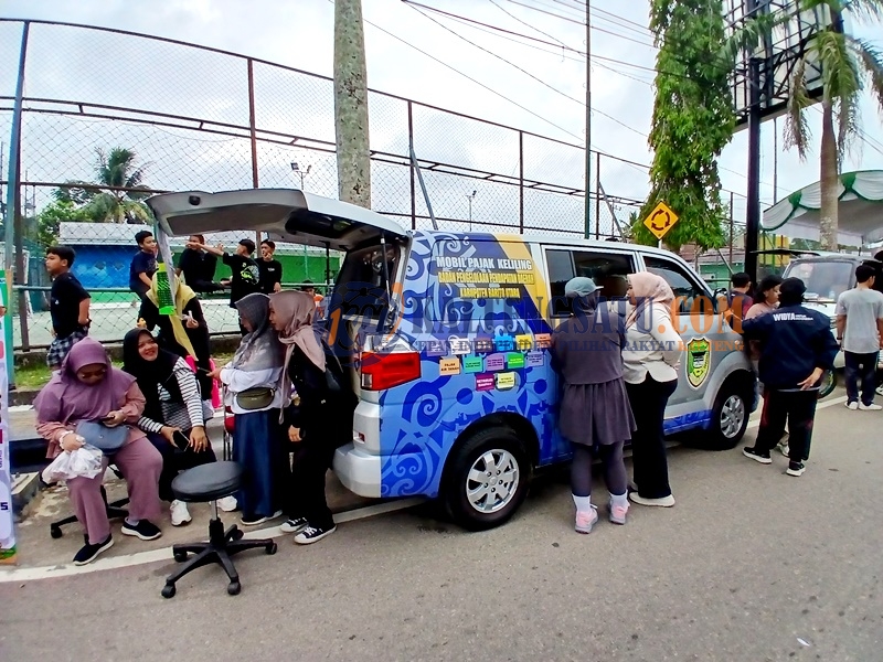  BPPD Barito Utara Buka Layanan PBB-P2 di Car Free Day, Permudah Warga Bayar Pajak Tepat Waktu