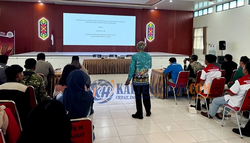 Bakesbangpol Barito Utara Dorong Peran Masyarakat Jadi Relawan Anti Narkoba
